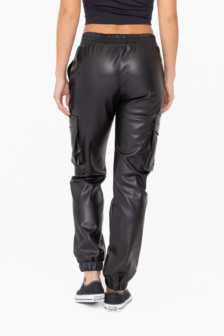 Luxe Leather Joggers